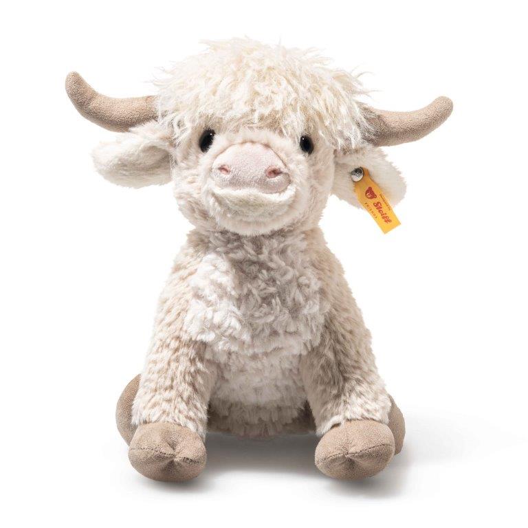 Steiff Soft Cuddly Harper Highland Cow, 24 cm – Axis Toys & Gifts