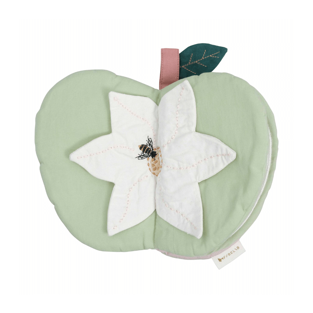Fabelab - Fabric Book - Green Apple, 22 cm