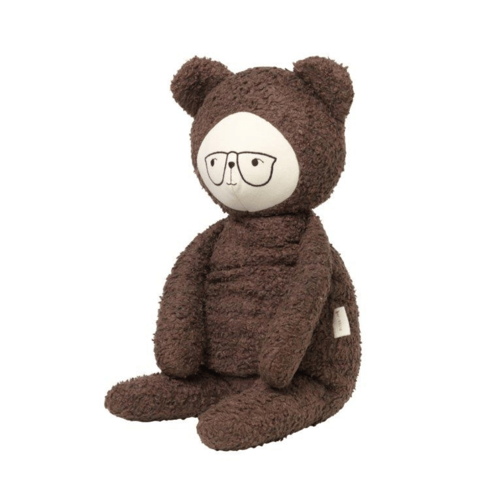 Fabelab - Weighted Big Buddy - Uncle Theo - Chocolate, 54 cm