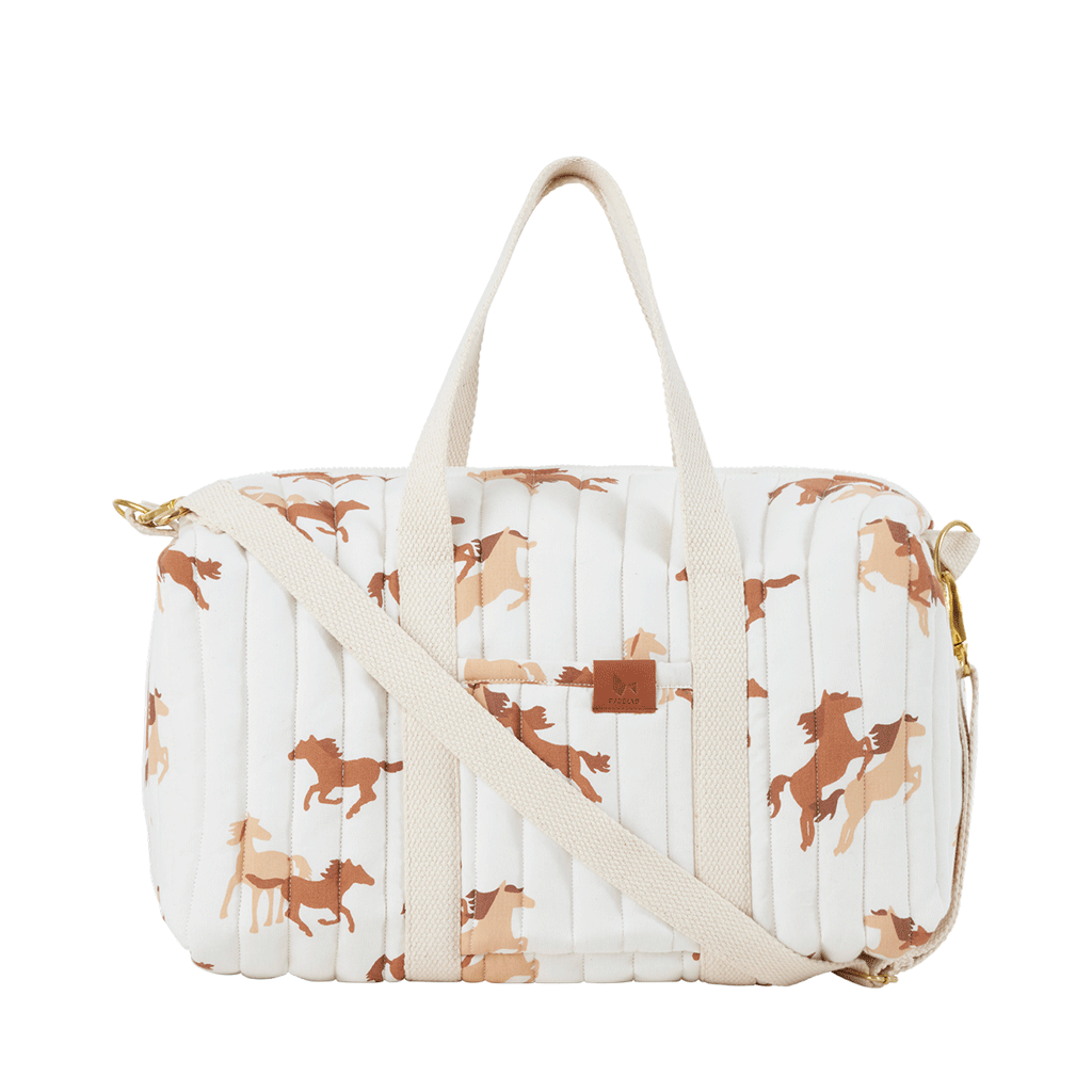 Fabelab - Quilted Gym Bag - Wild at Heart, 40 cm