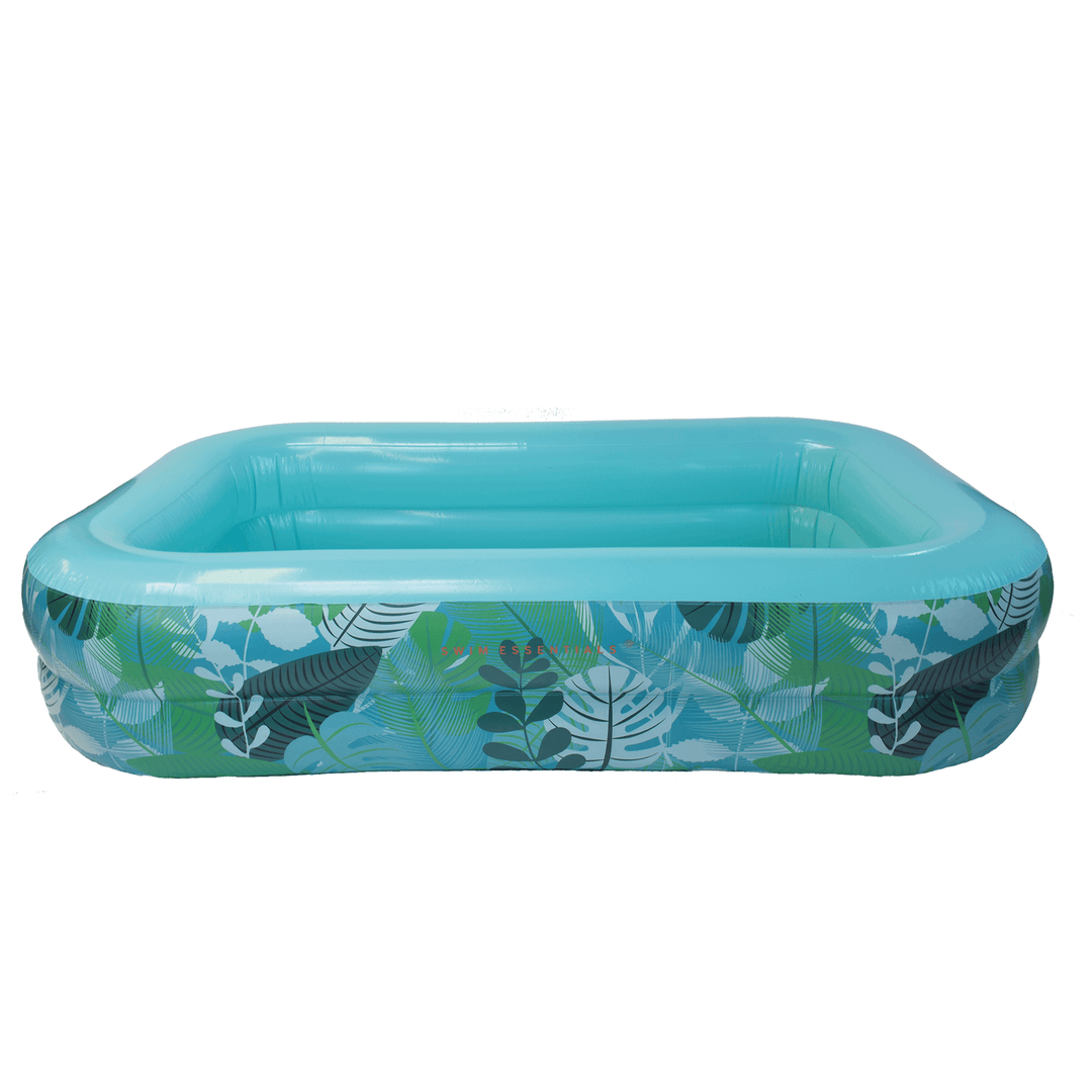 Swim Essentials Inflatable Paddling Pool,  Green Tropical