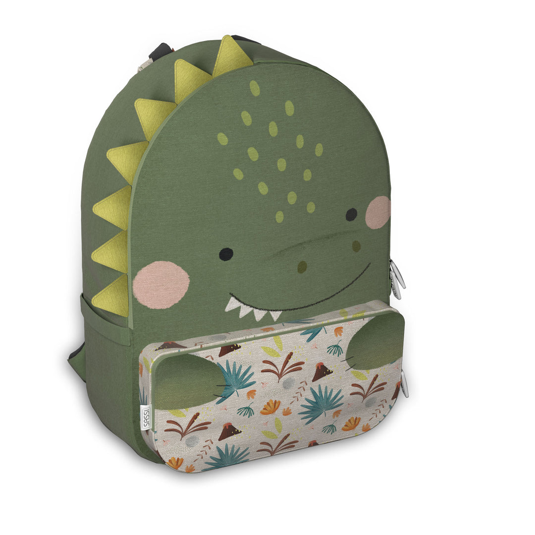 Sassi A4 Junior Recycled Backpack - Cracky the Dinosaur