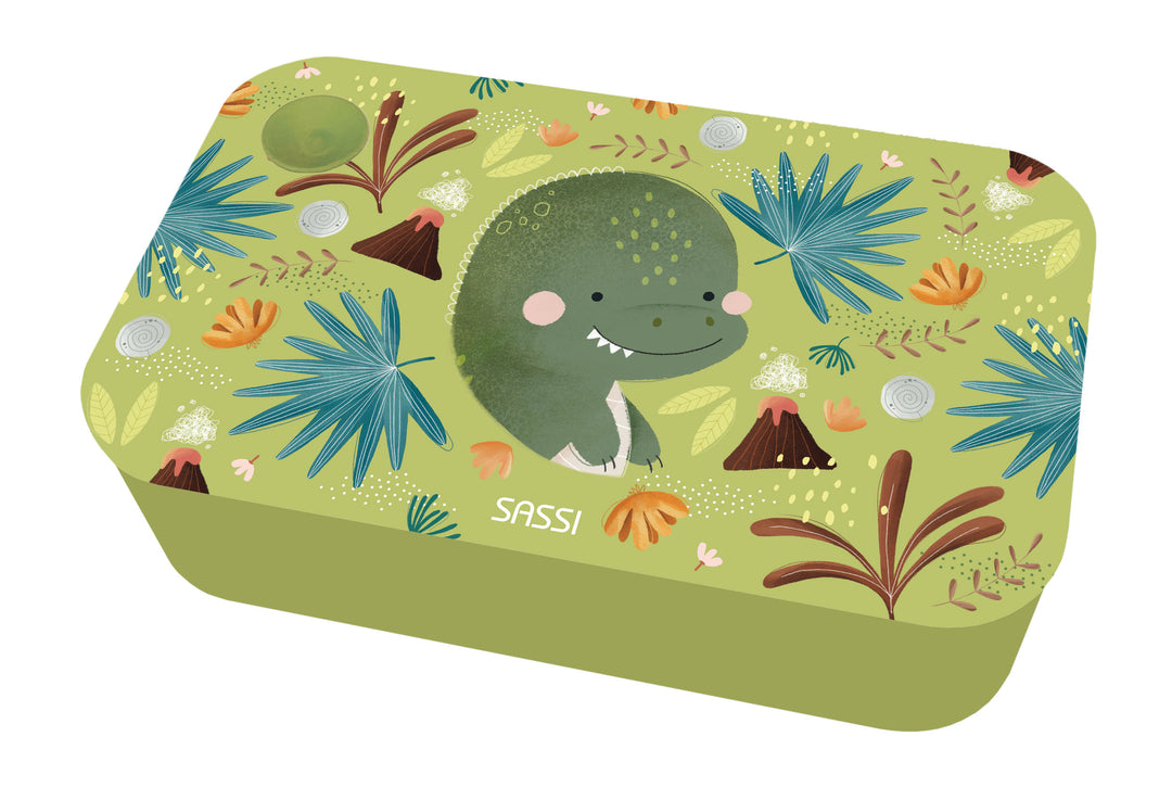 Sassi RPET Lunch Box - Cracky the Dinosaur