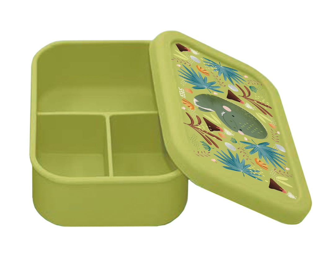 Sassi Silicone Lunch Box - Cracky the Dinosaur