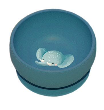Sassi Silicone Meal Bowl Set - Chewy The Elephant