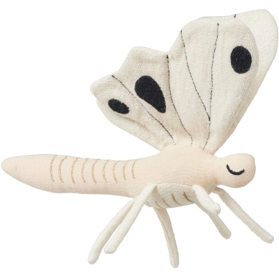 Fabelab - Rattle - Butterfly, Natural