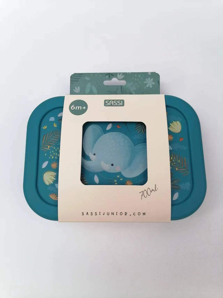 Sassi Silicone Lunch Box - Chewy The Elephant