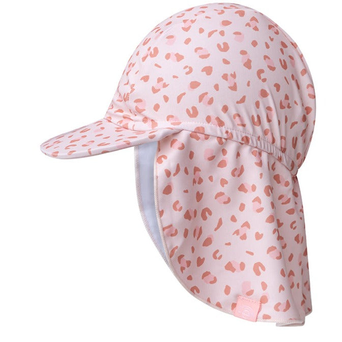 Swim Essentials UV Swim Hat, Old Pink Leopard