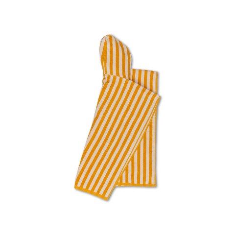 Swim Essentials Luxe Beach Poncho, Yellow Striped