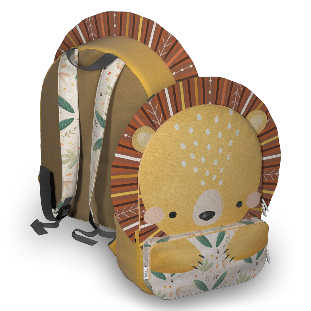 Sassi A4 Junior Recycled Backpack - Chompy The Lion