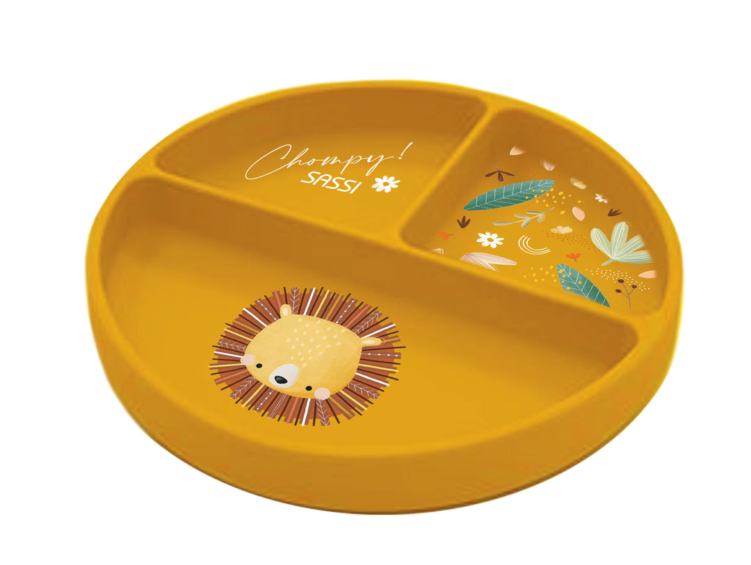 Sassi Silicone Meal Set - Chompy The Lion
