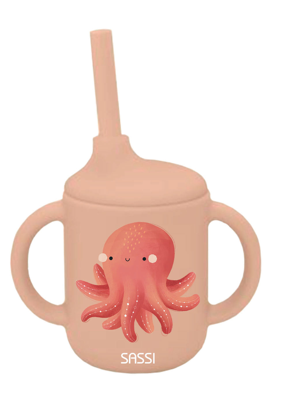 Sassi Silicone Sippy Cup Set - Slurpy The Octopus