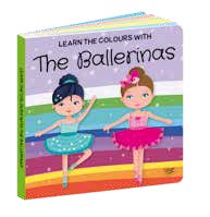 Sassi 3D Puzzle and Book Set - Learn Colours Ballerina, 40 pcs