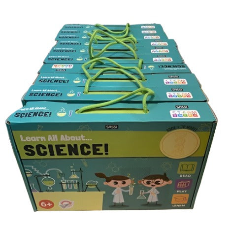SECONDS Sassi - Book and Model Set - Learn all about Science