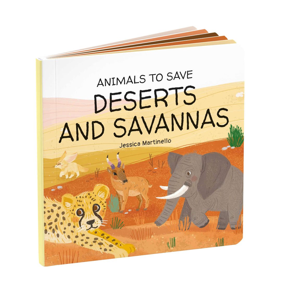 Sassi Games - Memory Matching - Animals to Save - Deserts and Savannahs