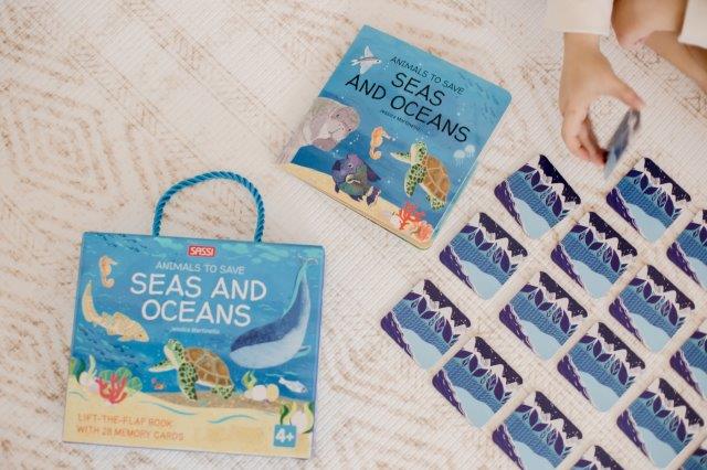 Sassi Games - Memory Matching - Animals to Save - Seas and Oceans