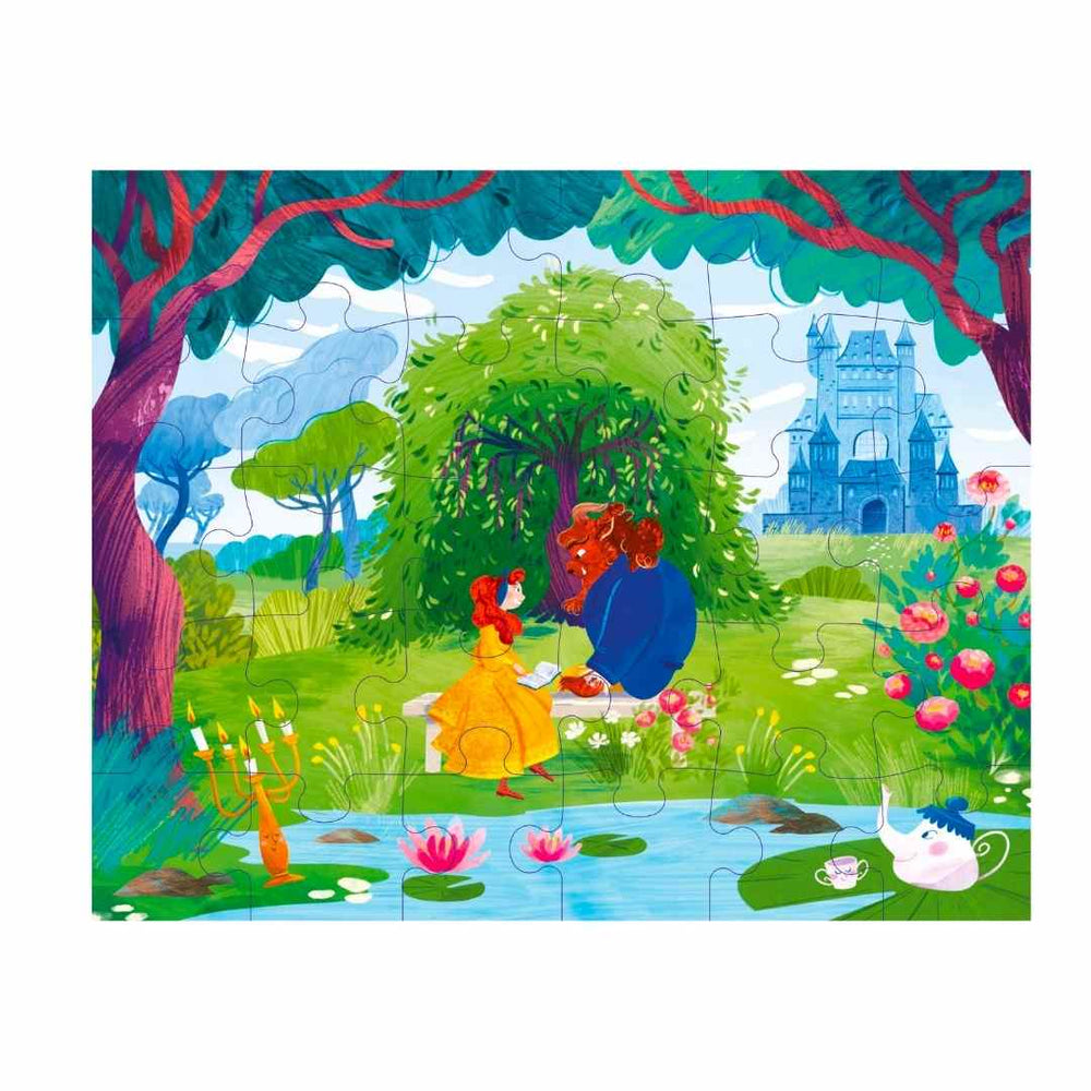 Sassi Fairy Tale Puzzle & Book Set - Beauty and the Beast