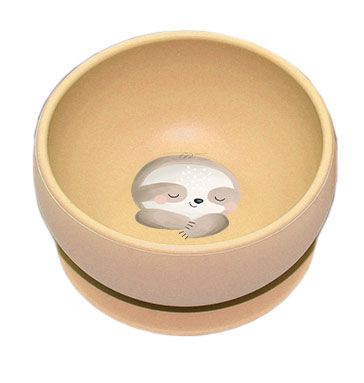 Sassi Silicone Meal Bowl Set - Gnawy The Sloth
