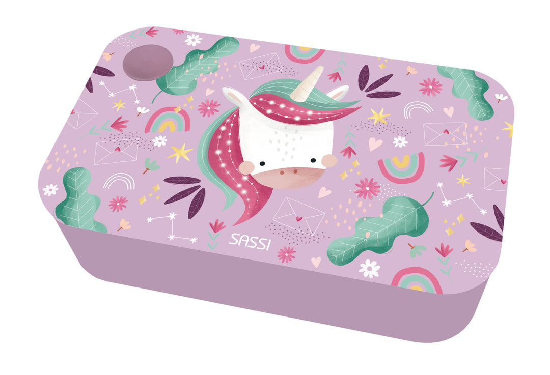 Sassi RPET Lunch Box - Sparkly The Unicorn
