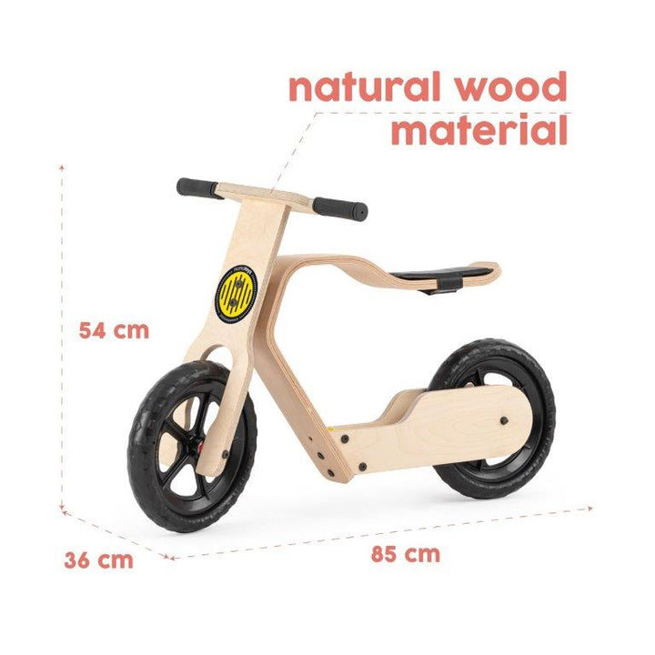 Mamatoyz Ride Me Wooden Balance Bike