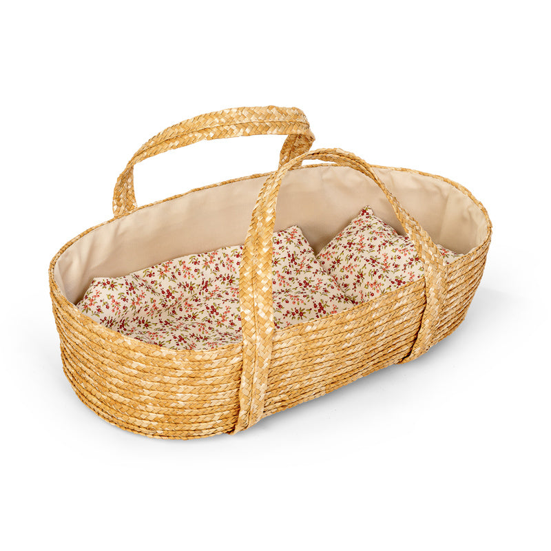 by Astrup Doll Weaved Moses Basket, 50 cm