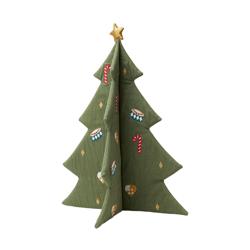 Fabelab Christmas - Christmas Tree Embroidered, 40 cm