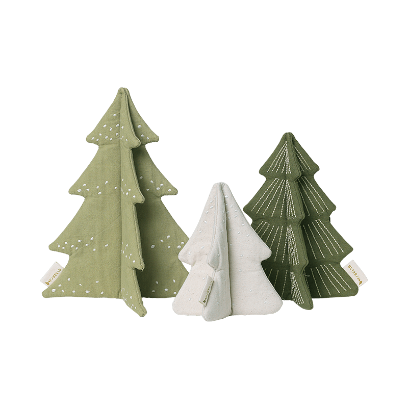 Fabelab Christmas - Christmas Tree Soft, 3 pack, 20 cm