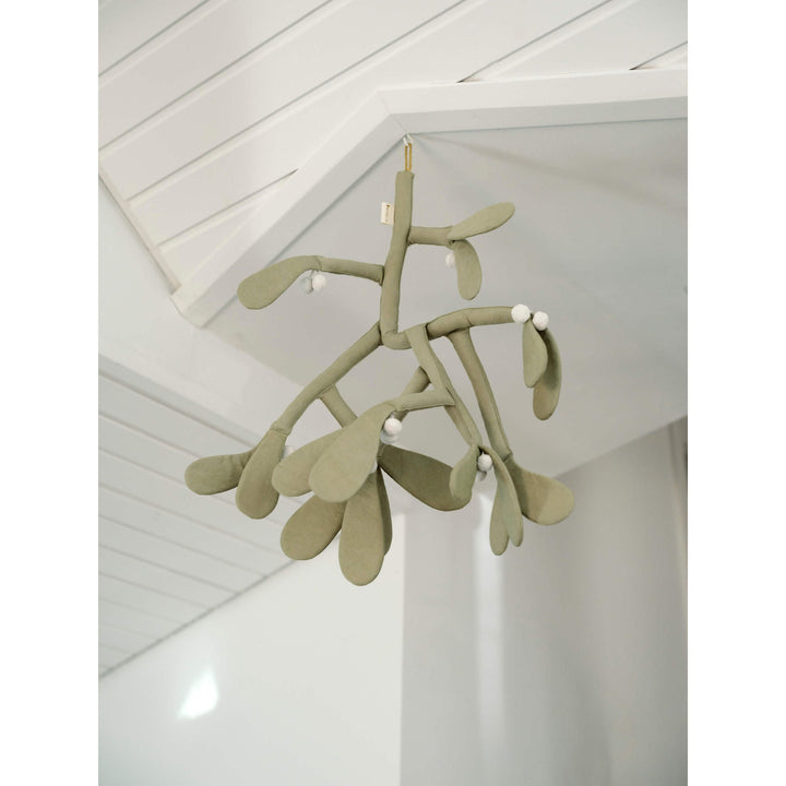 Fabelab Christmas - Fabric Hanging Ornament Mistletoe, 55 cm