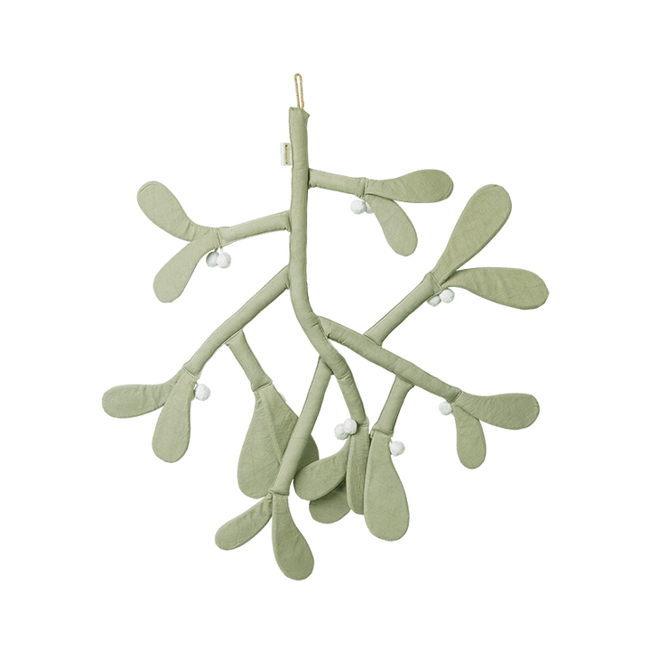Fabelab Christmas - Fabric Hanging Ornament Mistletoe, 55 cm