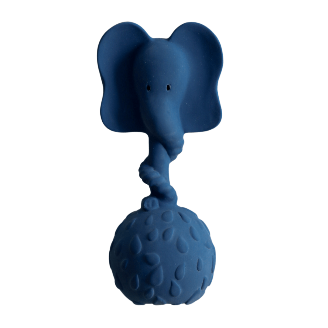 Natruba Rattle Elephant - Blue