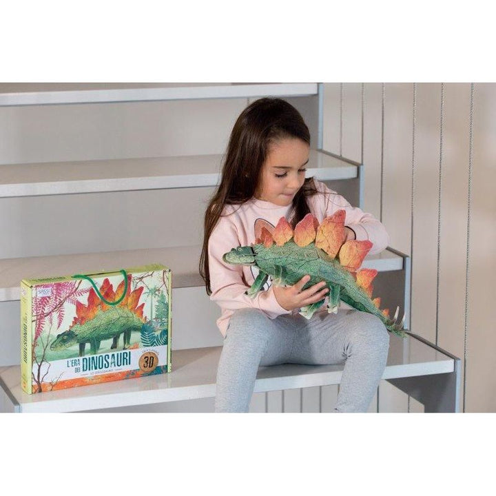 Sassi 3D Assemble and Book - The Age of the Dinosaurs - Stegosaurus