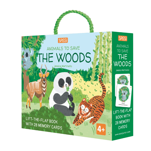 Sassi Games - Memory Matching - Animals to Save The Woods