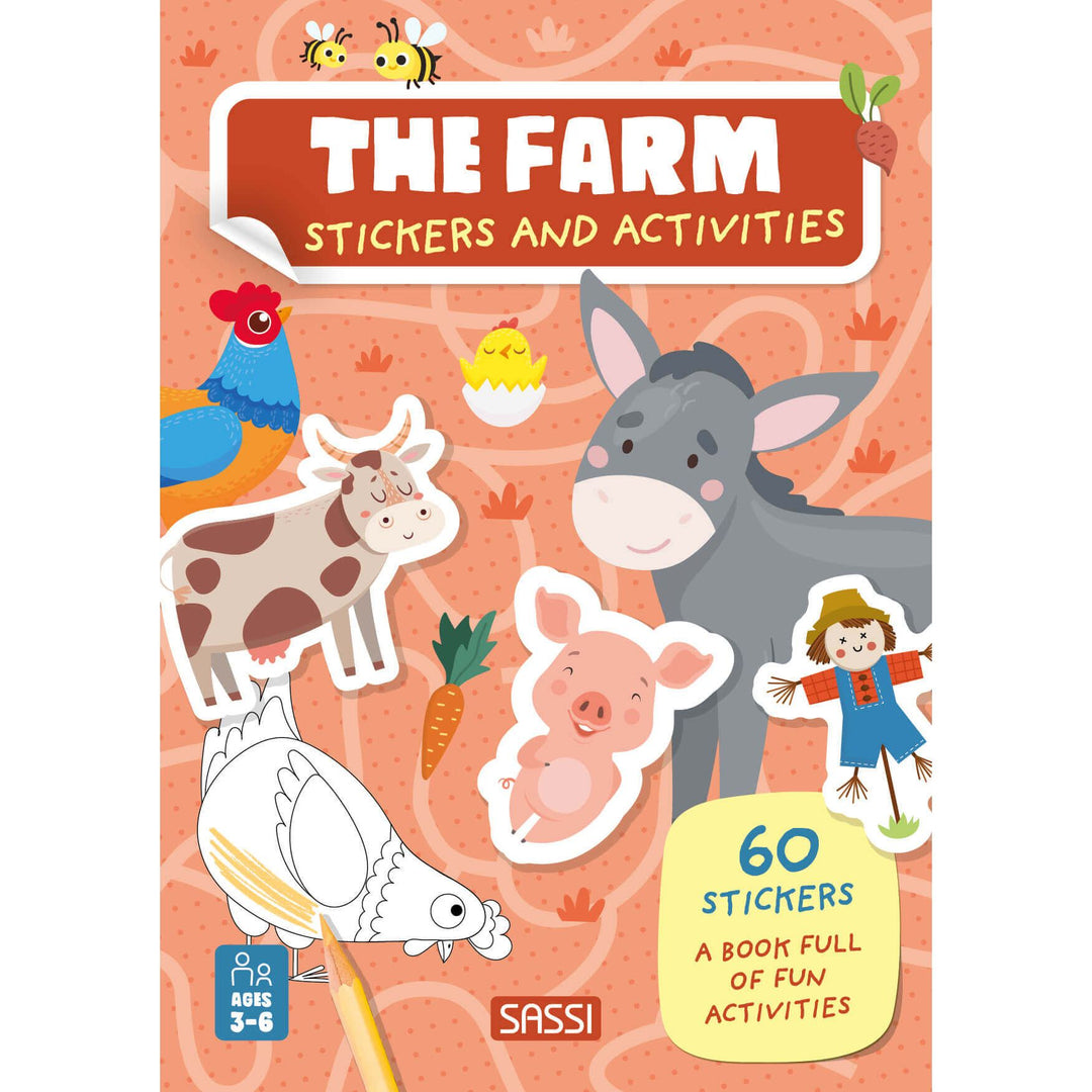 Sassi Stickers and Activities Book - The Farm