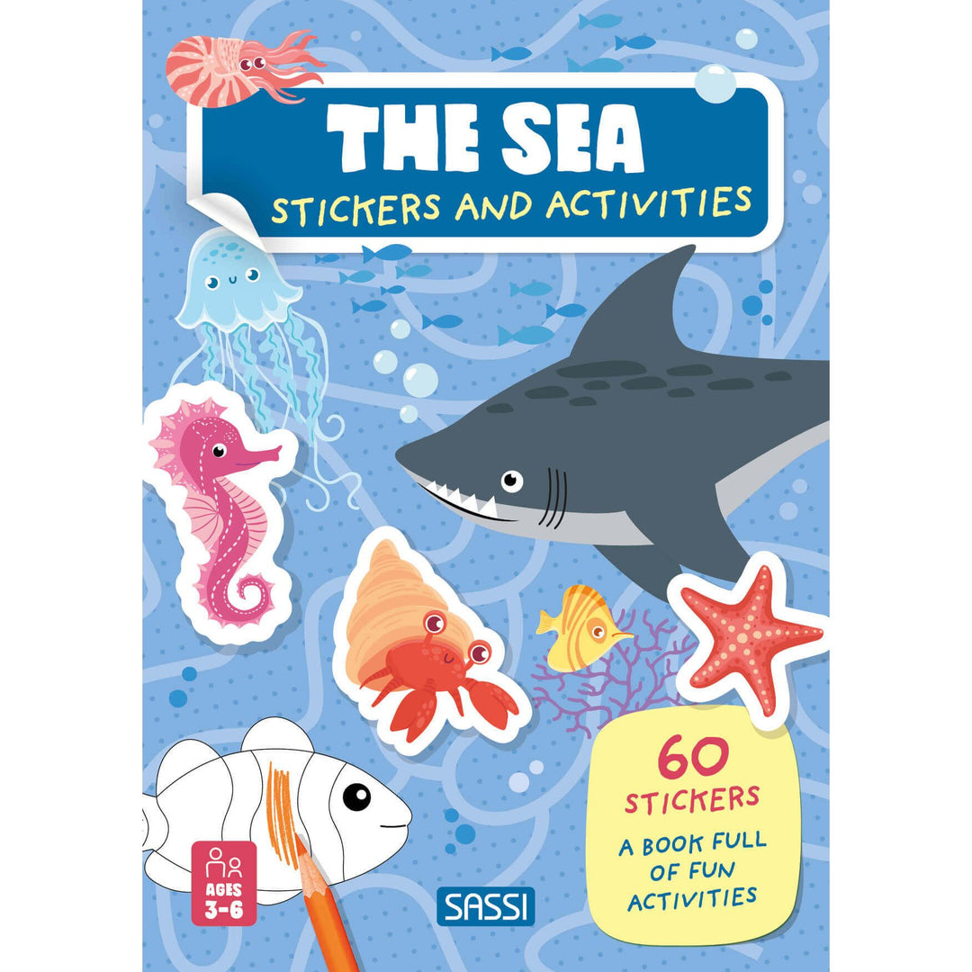 Sassi Stickers and Activities Book - The Sea