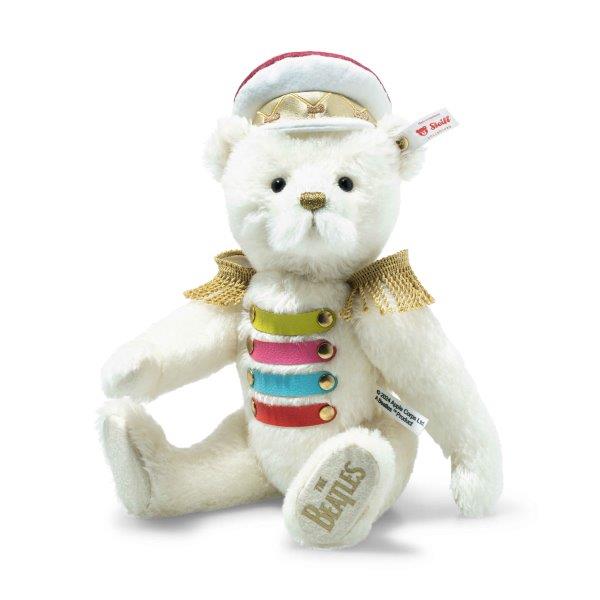 Steiff Limited Edition Teddy Bear - White Sergeant Pepper, 30 cm