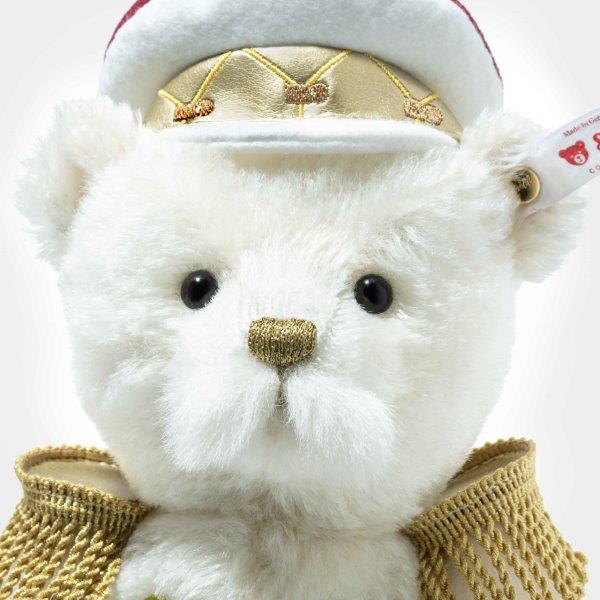 Steiff Limited Edition Teddy Bear - White Sergeant Pepper, 30 cm
