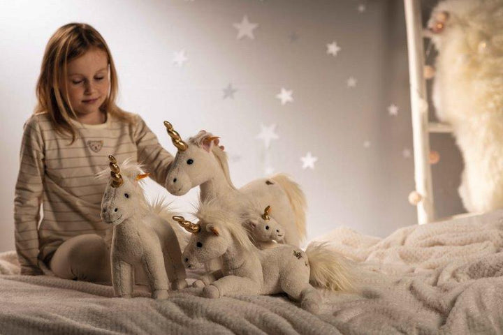 Steiff Weighted Unica Dangling Unicorn, 27 cm