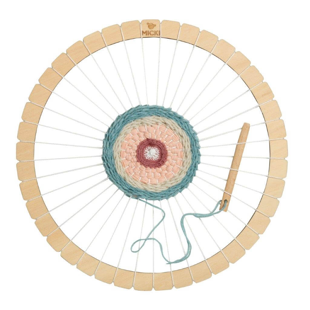 Micki Wooden Weaving Frame, Round