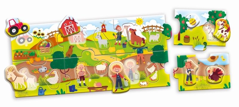 Lisciani Carotina Baby -  Logic Panorama, The Farm