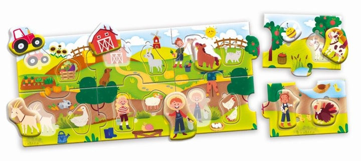 Lisciani Carotina Baby -  Logic Panorama, The Farm