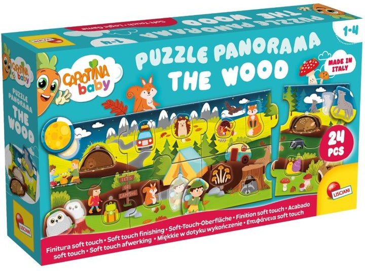 Lisciani Carotina Baby -  Logic Panorama, The Wood, 24 pcs