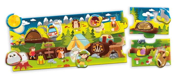 Lisciani Carotina Baby -  Logic Panorama, The Wood, 24 pcs