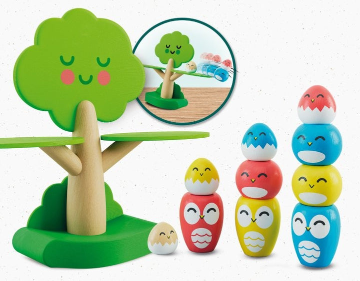 Lisciani Montessori Baby -  Wood Tree Balancing