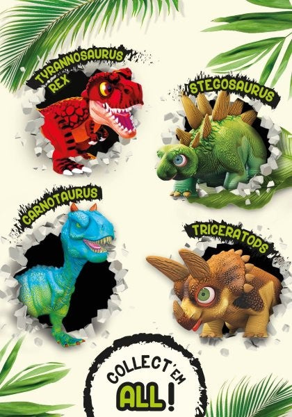 Lisciani I'm a Genius - Dinosaur World Collection Display, 12 pcs
