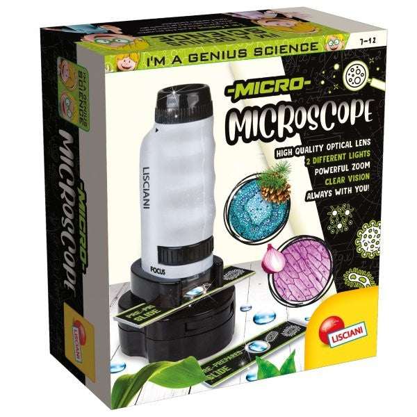 Lisciani I'm a Genius - Micro Microscope Display, 12 pcs