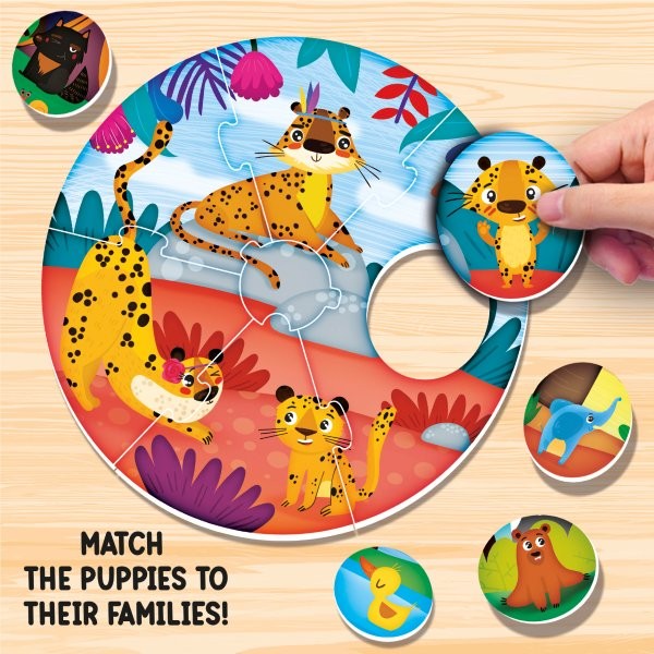 Lisciani Montessori Baby - Round Puppies