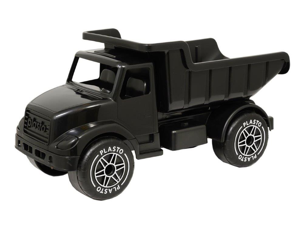 Plasto Giant Tipper Truck, 60 cm - 70th Anniversary Edition, Black