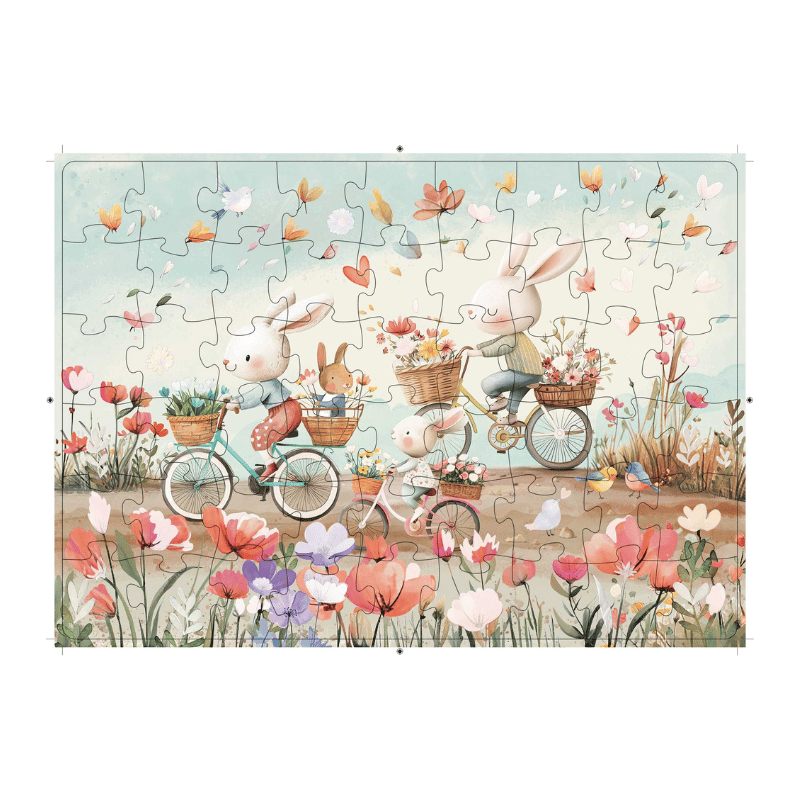 Sassi Magic Water Puzzle & Book Set - Flowers