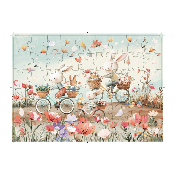 Sassi Magic Water Puzzle & Book Set - Flowers