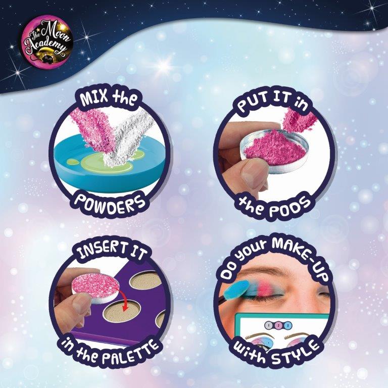 Lisciani The Moon Academy - Moon - Eyeshadows